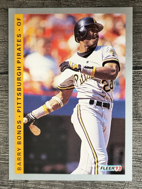1993 Fleer #112 Barry Bonds