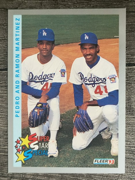 1993 Fleer #354 Pedro Martinez/Ramon Martinez