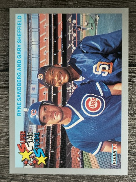 1993 Fleer #356 Sandberg/Sheffield