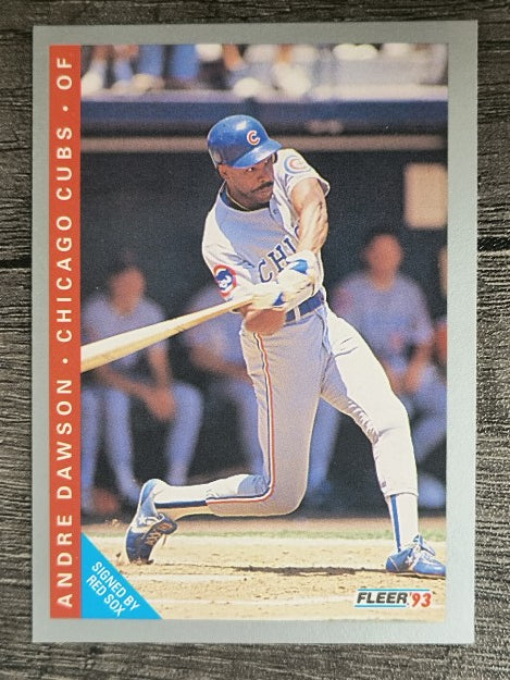 1993 Fleer #377 Andre Dawson