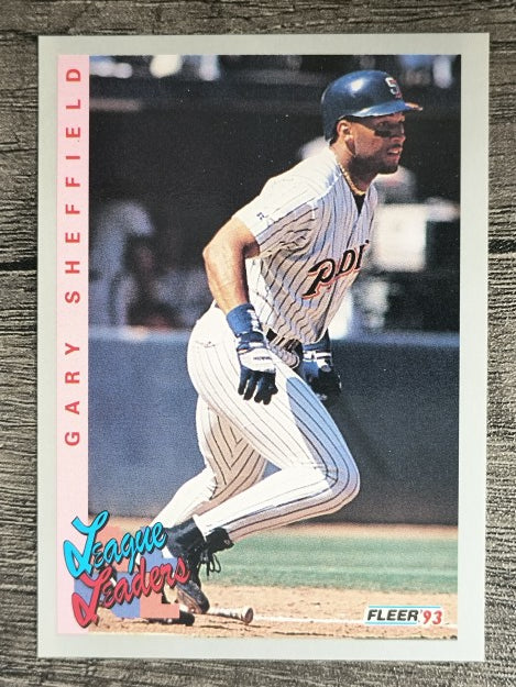 1993 Fleer #704 Gary Sheffield LL
