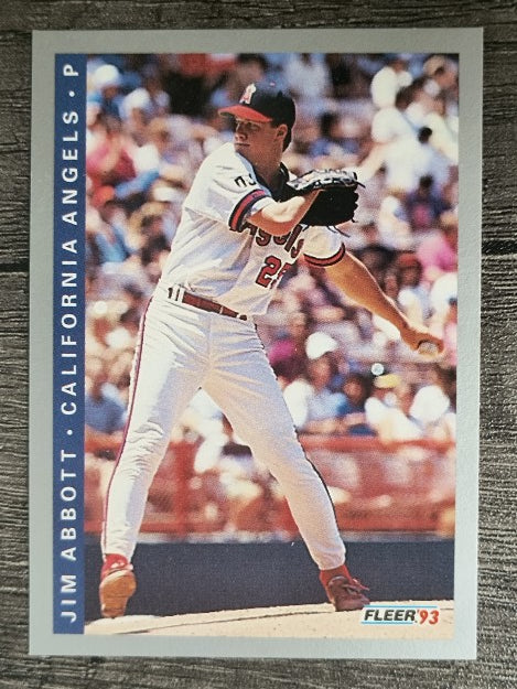 1993 Fleer #187 Jim Abbott