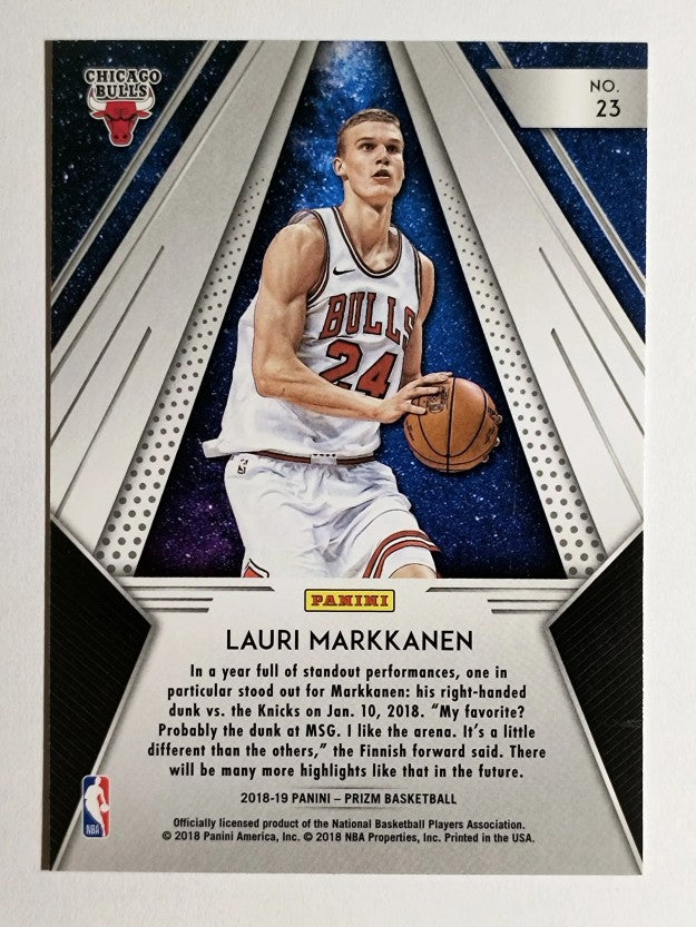 2018-19 Panini Prizm All Day #23 Lauri Markkanen
