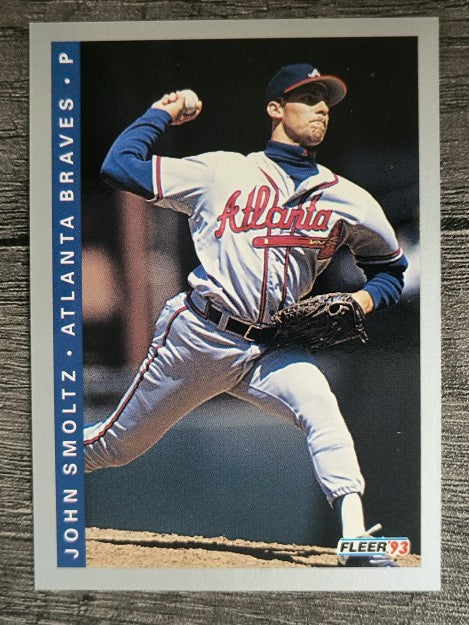1993 Fleer #14 John Smoltz