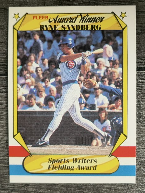 1987 Fleer Award Winners #35 Ryne Sandberg