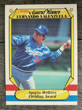 1987 Fleer Award Winners #40 Fernando Valenzuela