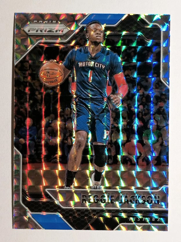2016-17 Panini Prizm Mosaic #77 Reggie Jackson