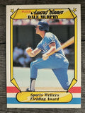 1987 Fleer Award Winners #26 Dale Murphy