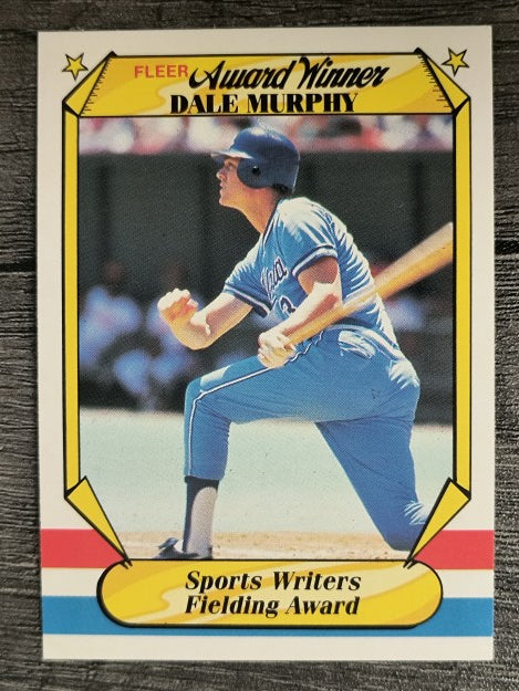 1987 Fleer Award Winners #26 Dale Murphy