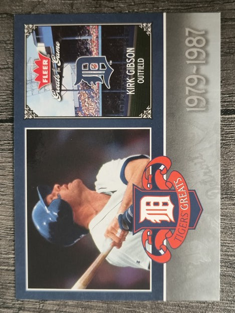 2006 Greats of the Game Tigers Greats #KG Kirk Gibson