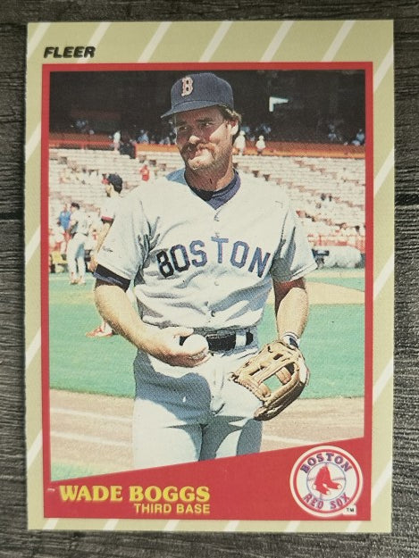 1989 Fleer Superstars #4 Wade Boggs