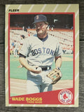 1989 Fleer Superstars #4 Wade Boggs