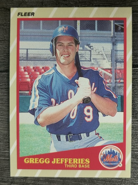 1989 Fleer Superstars #25 Gregg Jefferies