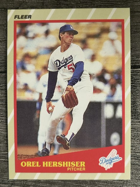 1989 Fleer Superstars #23 Orel Hershiser