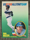 1989 Fleer All-Stars #8 Paul Molitor