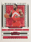 2019-20 Panini Contenders Winning Ticket #1 Kawhi Leonard