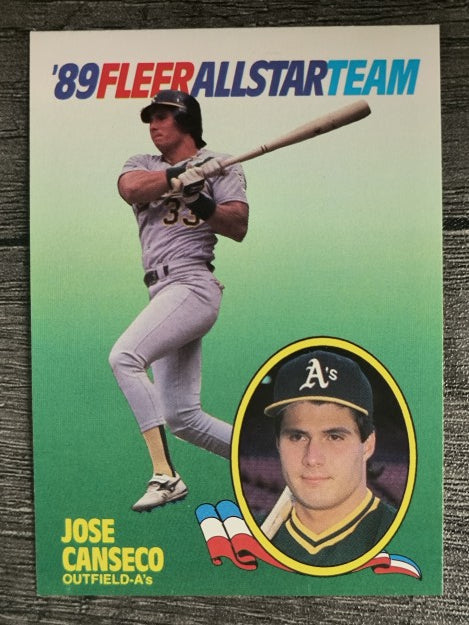 1989 Fleer All-Stars #2 Jose Canseco
