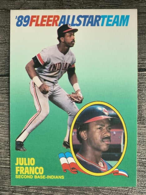 1989 Fleer All-Stars #5 Julio Franco