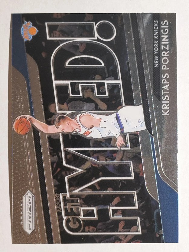2018-19 Panini Prizm Get Hyped! #3 Kristaps Porzingis
