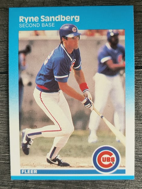1987 Fleer #572 Ryne Sandberg