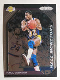 2018-19 Panini Prizm Hall Monitors #1 Magic Johnson