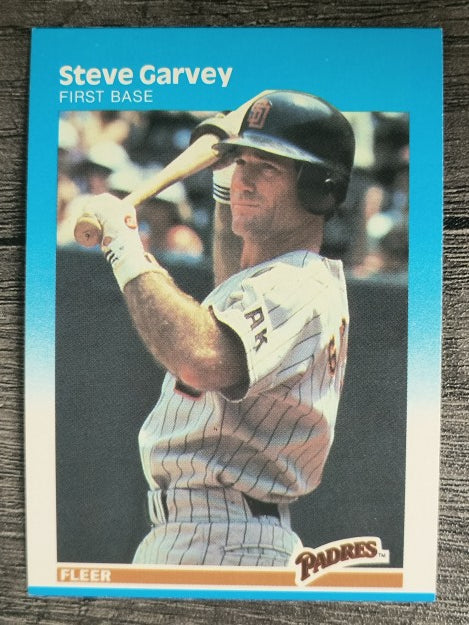 1987 Fleer #414 Steve Garvey
