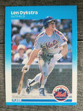 1987 Fleer #6 Len Dykstra