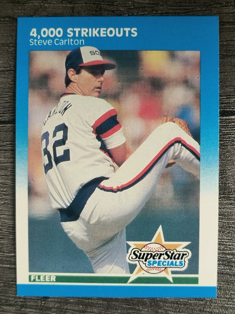 1987 Fleer #635 Steve Carlton 4000K's