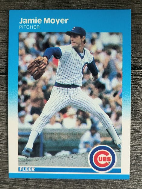 1987 Fleer #570 Jamie Moyer RC