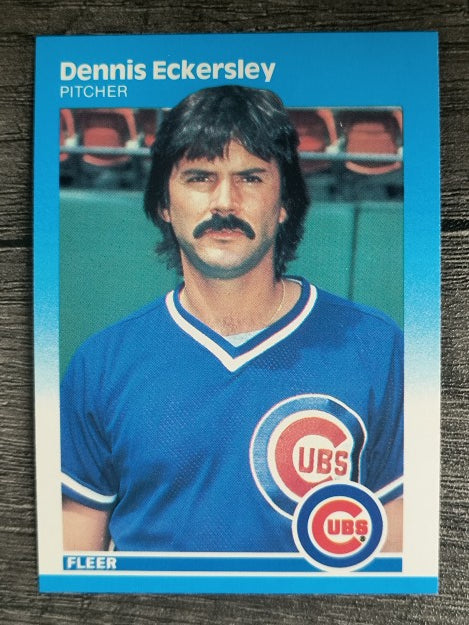 1987 Fleer #563 Dennis Eckersley