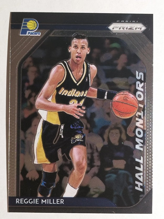 2018-19 Panini Prizm Hall Monitors #10 Reggie Miller