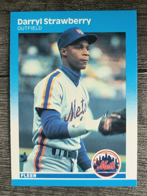 1987 Fleer #23 Darryl Strawberry