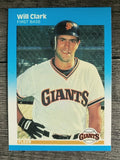1987 Fleer #269 Will Clark RC