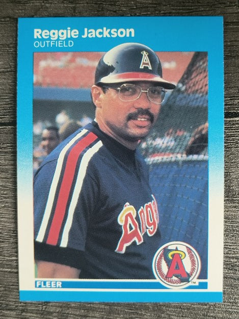 1987 Fleer #84 Reggie Jackson