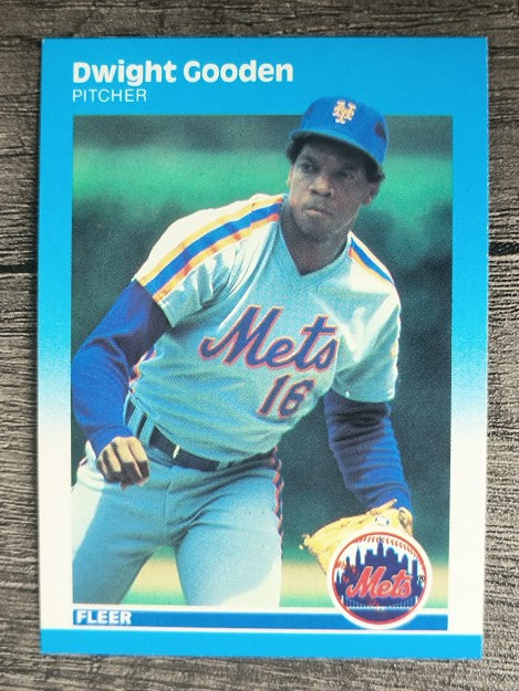 1987 Fleer #9 Dwight Gooden