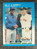 1987 Fleer #640 Dwight Gooden/Roger Clemens
