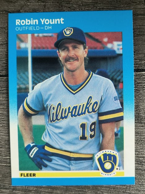 1987 Fleer #361 Robin Yount