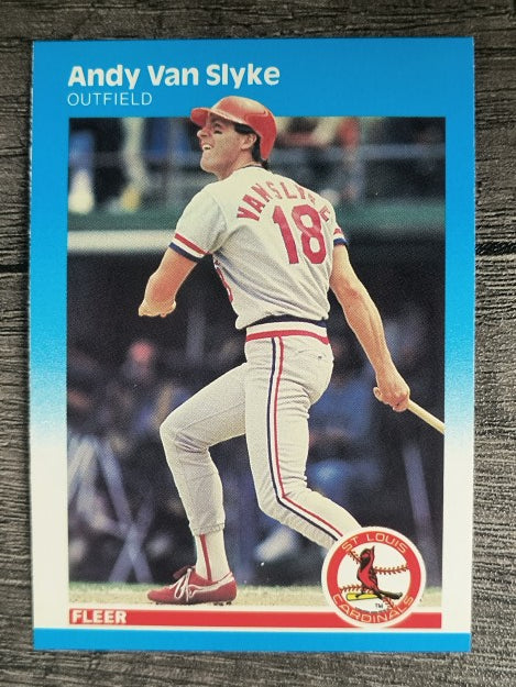1987 Fleer #311 Andy Van Slyke