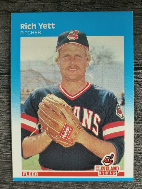 1987 Fleer #263 Rich Yett