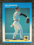 1987 Fleer #608 Pat Clements