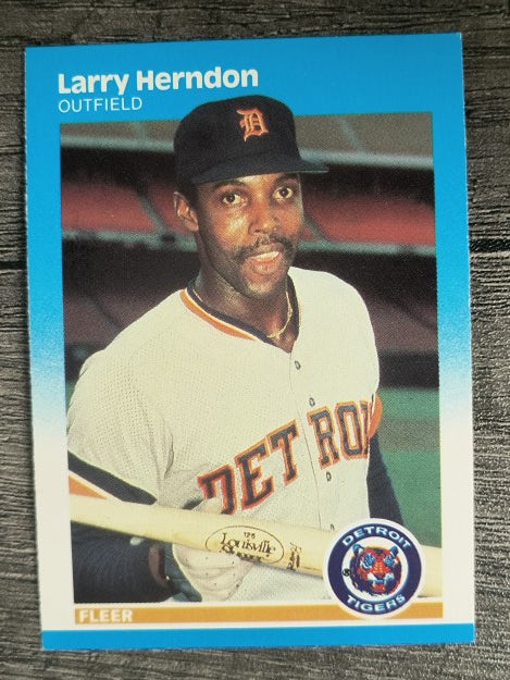 1987 Fleer #154 Larry Herndon
