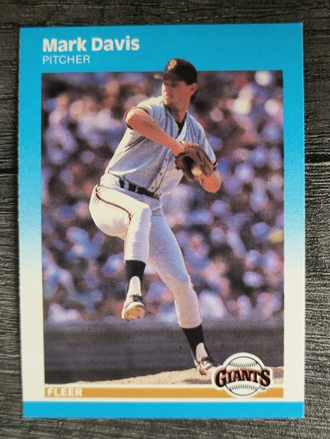 1987 Fleer #271 Mark Davis