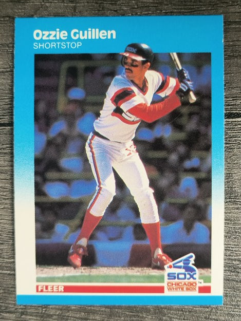 1987 Fleer #497 Ozzie Guillen