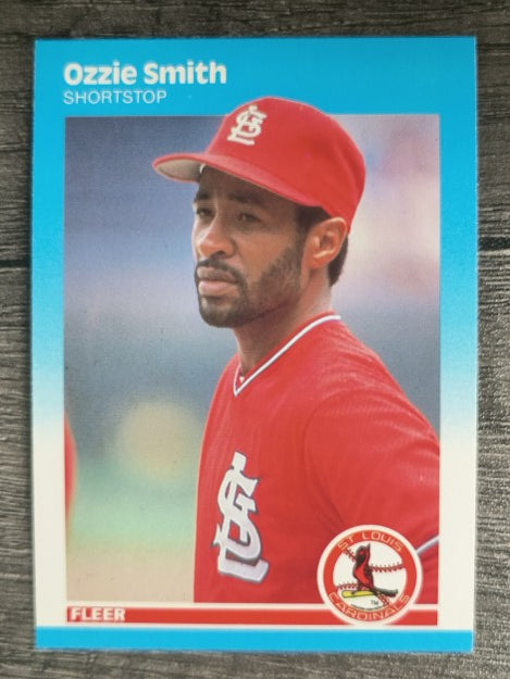 1987 Fleer #308 Ozzie Smith