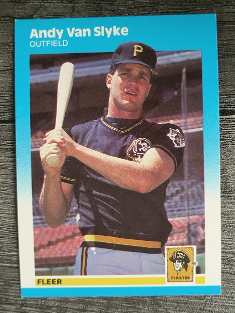 1987 Fleer Update #U121 Andy Van Slyke