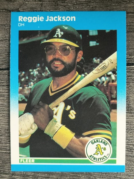 1987 Fleer Update #U49 Reggie Jackson