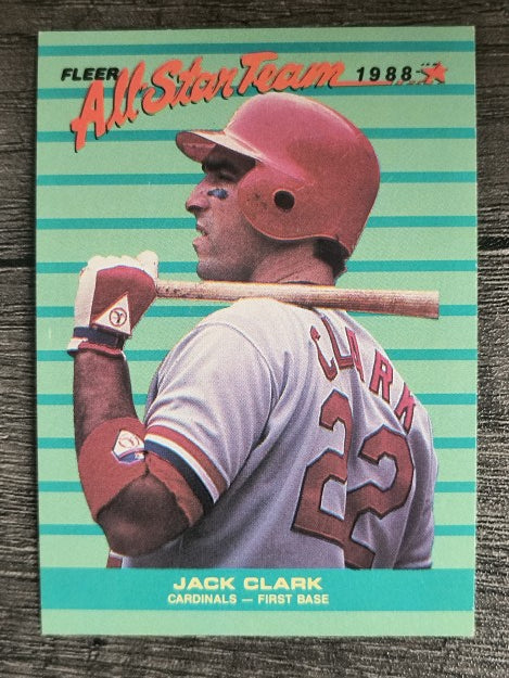 1988 Fleer All-Stars #11 Jack Clark