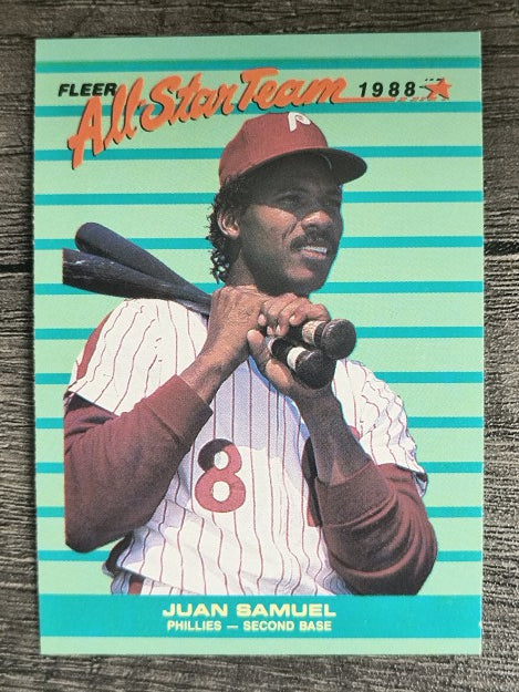 1988 Fleer All-Stars #10 Juan Samuel
