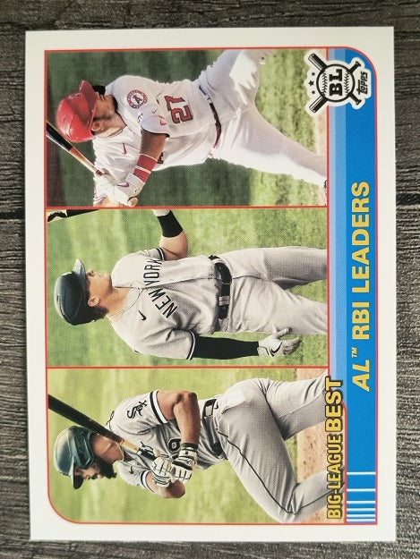 2021 Topps Big League #249 Mike Trout/Luke Voit/Jose Abreu