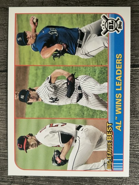 2021 Topps Big League #263 Marco Gonzales/Shane Bieber/Gerrit Cole